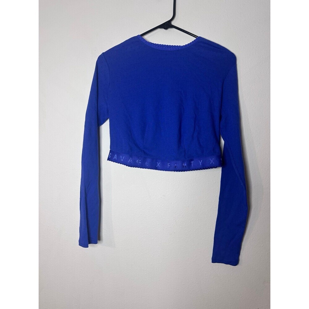 Fenty Savage Blue Crop Top 1X NWT